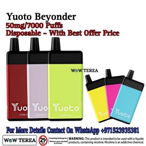 Best Yuoto Beyonder Disposable Vape 7000 Puffs 50m