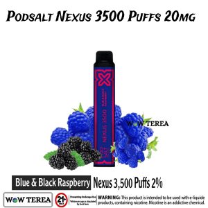 Nexus 3500 Puffs blue & black Raspberry