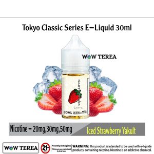 Tokyo E-Liquid Iced Strawberry Yakult