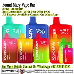 Best Found Mary 20mg 5800 puffs Disposable Vape