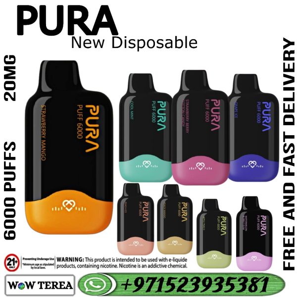 BEST PURA Pro 12000 Puffs Disposable Vape