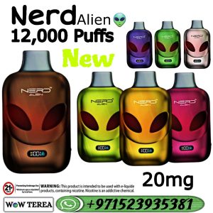 Best Nerd Alien 12000 Puffs Disposable Vape