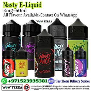 Nasty Vape liquid 3mg 60ml All Flavour