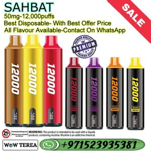 SAHBAT ( 50 mg - 12,000 Puffs ) Disposable Vape